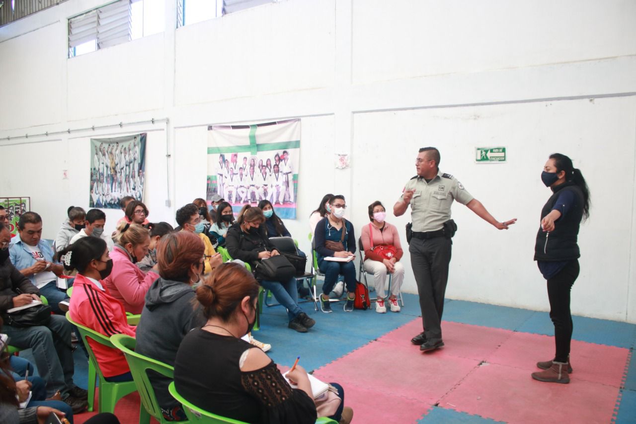 Realizan en Chiautempan curso gratuito de primeros auxilios